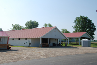 Race Horse Barns