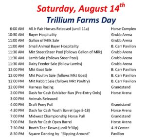 DAILY EVENTS SATURDAY | Event Schedule | The Hartford Fair